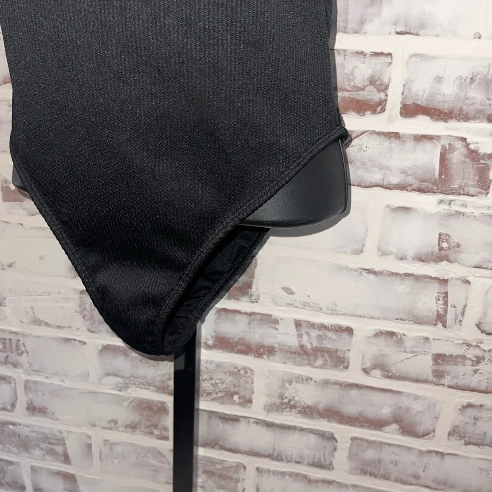 Black Sleeveless swimsuit size 8